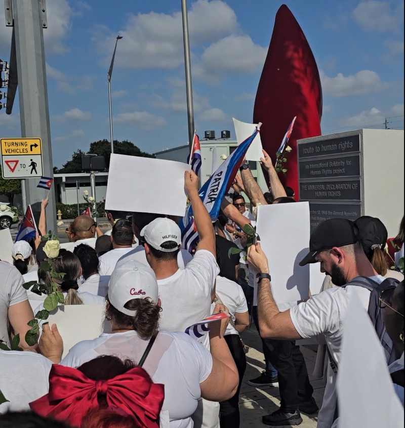Walk paying tribute to the victims of communism and the martyrs of the 2506 Brigade (April 20, 2024) — Anti-Communist Movement