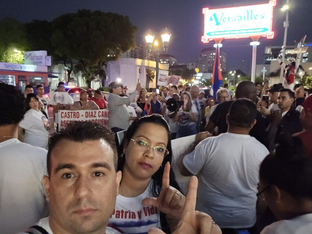 Peaceful protest honoring the 3rd anniversary of the July 11th March in Cuba (July 11, 2024) — Anti-Communist Movement